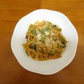 みめい's cooksnap of when they made 家事ヤロウ「喫茶店風ナポリタン」.