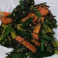 ティ子's cooksnap of when they made ほうれん草とひじきの胡麻和え.