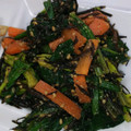 ティ子's cooksnap of when they made ほうれん草とひじきの胡麻和え.
