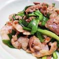 とわぃらいと's cooksnap of when they made とっても簡単♪豚バラ肉とニラ炒め。.