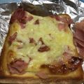 クックA3BAQ4☆'s cooksnap of when they made おうちカフェ♡簡単♡カルボナーラトースト.
