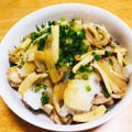 よたつ's cooksnap of when they made 鶏もも肉とネギの和風ソテー おろしだれ.