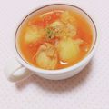 まあまま☆0403's cooksnap of when they made ホタテとじゃがいものトマトスープ煮.