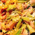 KAORULALA's cooksnap of when they made 彩り良いかぶの葉の炒め物.