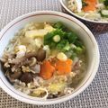 yesmama's cooksnap of when they made ちょっとボリューム♡あったか煮麺.