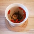アクセル☆'s cooksnap of when they made お湯注ぐだけ♪塩昆布とクコの実の薬膳茶.