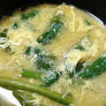 ◯usa◯'s cooksnap of when they made 今日のお味噌汁はほうれん草と卵のお味噌汁.