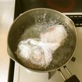 puniＫ's cooksnap of when they made イカを茹でてもお鍋がキレイなまんま！.