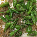 クック78R779☆'s cooksnap of when they made ししとうのじゃこ炒め.