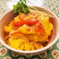 Miella's cooksnap of when they made とにかく簡単♪めんつゆで手軽に天津飯☆.