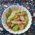 ☆hikonyan☆'s cooksnap of when they made ☆セロリとベーコンのオイスター炒め☆.