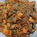 くぅ95021623's cooksnap of when they made 海老ときのこのバター炒飯.