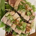 non1123's cooksnap of when they made マグロのタタキ手作りにんにく醤油タレ.