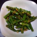 どらさん。's cooksnap of when they made お弁当の隙間埋めに♪インゲンのマヨチ炒め.