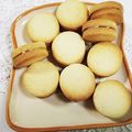 ぷっくりさん。's cooksnap of when they made ミルククッキーのミルククリームサンド.