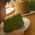 ジャーミィ's cooksnap of when they made 【ほうれんそう＊シフォンケーキ♬】.