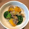 料理に目覚めた高校生's cooksnap of when they made かぼちゃとブロッコリーのデリ風サラダ☆.