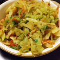 seris's cooksnap of when they made セロリの葉と桜海老のエスニック風和え物.