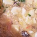 Monkinton's cooksnap of when they made 中華風豆腐カニカマあんかけ★お弁当用汁物.