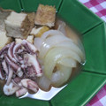 amamitu's cooksnap of when they made ゲソ＋厚揚げの煮物.