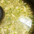 ゆゆっちゃ's cooksnap of when they made 余った餃子の皮も！えのきの簡単スープ.