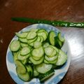 松潤LOVE♥️♥️'s cooksnap of when they made ストレス脱★きゅうりの輪切り転がらない♬.