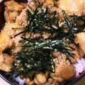 ジンパ's cooksnap of when they made とり天丼.