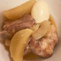 makadon's cooksnap of when they made ストウブで豚スペアリブの和風煮込み.
