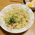 ＊実月＊'s cooksnap of when they made あおのり磯焼きラーメン.