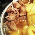 ペキのリリー's cooksnap of when they made 圧力鍋とおでんの素で簡単！牛すじ大根.