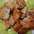 くぅ95021623's cooksnap of when they made 鶏もものうす皮包み焼き.
