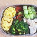 ゆかりんご117♪'s cooksnap of when they made 薄焼き玉子で花・飾り切り・キャラ弁.