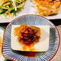 シルバニア's cooksnap of when they made 冷ややっこ(ザーサイのせ).