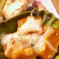 mantacarp's cooksnap of when they made アレンジ♪~かぼちゃの煮物のチーズのせ~.