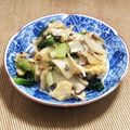 KAKO_KAKO's cooksnap of when they made 青梗菜&卵♡きのこ入りヘルシー炒め♡.