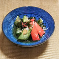 KAKO_KAKO's cooksnap of when they made 簡単！きゅうり＆わかめ＆カニかま　酢の物.