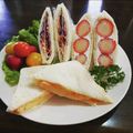 クックきのこ♪'s cooksnap of when they made 電子レンジで簡単　卵サンド.