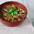 Yukiまむ's cooksnap of when they made かきの木茸のきのこ汁.