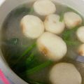 no1642's cooksnap of when they made ほうれん草と野菜の麩の味噌汁.