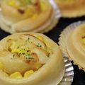 ハニーみつばち☆'s cooksnap of when they made もっち〜り♡HBで簡単湯種コーンマヨパン.
