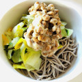 azbjbn's cooksnap of when they made 白菜の漬物と納豆の蕎麦.