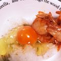 みりん調味料's cooksnap of when they made 最強：すっぱくなったキムチと卵かけごはん.