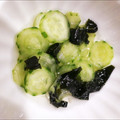 よーこ☆ガッキー's cooksnap of when they made きゅうりとわかめの酢の物.