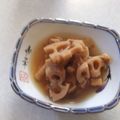 きらり流れ星's cooksnap of when they made レンコンの土佐煮.