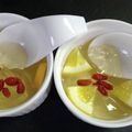 ゆずカフェ's cooksnap of when they made アガーで作る、愛玉子(オーギョーチ)風.