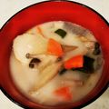 クックA7ACJK☆'s cooksnap of when they made 庄内の粕汁～子供も大好き、冬の定番.
