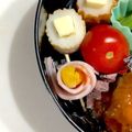 み1228's cooksnap of when they made お弁当に♡ハムでお花.
