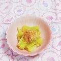 カレンガール's cooksnap of when they made ブロッコリーの茎のわさび和え.