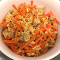 お料理勉強中、、's cooksnap of when they made めんつゆで簡単♪人参しりしり.