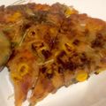 ☆みっち's cooksnap of when they made コーンと水菜のチーズチヂミ★ピザ味.